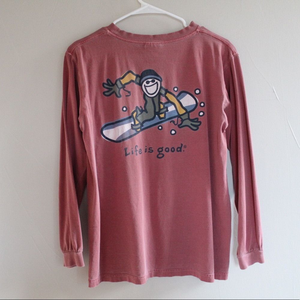 Life Is Good tee! Size YXL, fits like small.